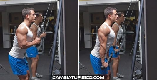 Jalones con cuerda