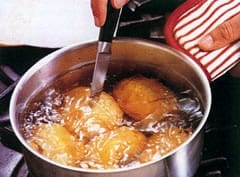 Pinchar las patatas