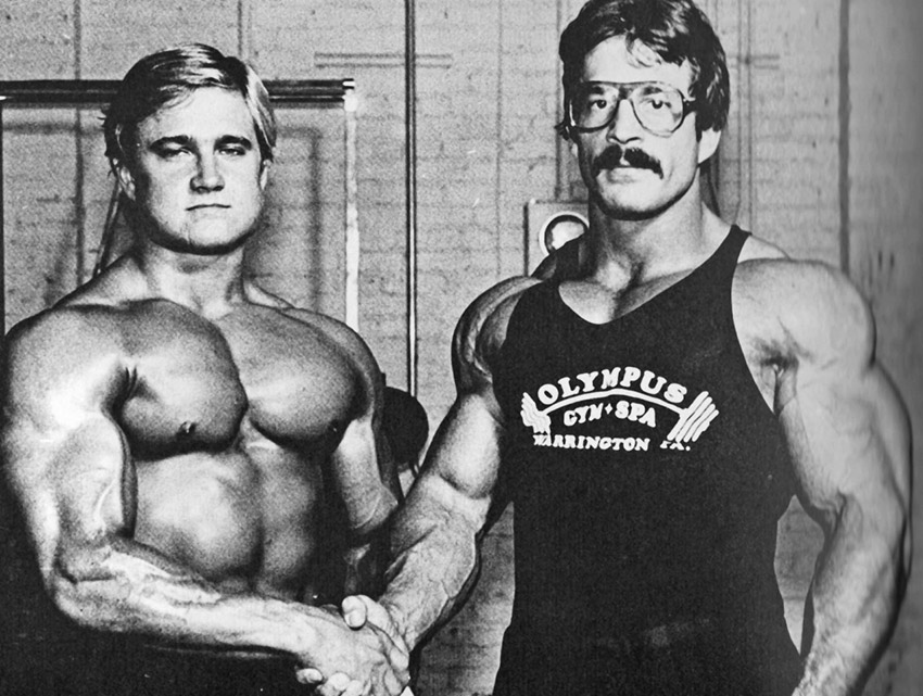 Mike Mentzer y Tom Platz