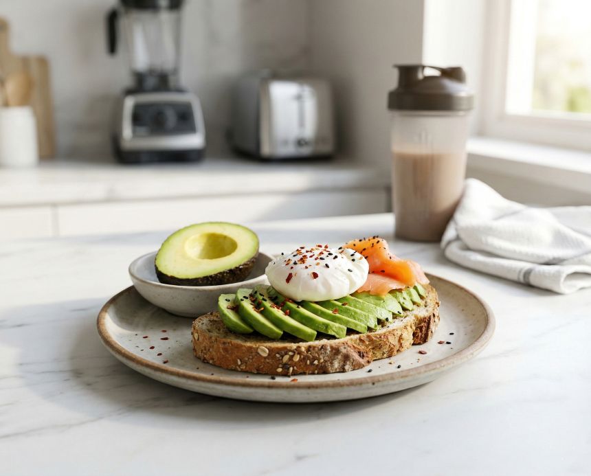 Aguacate en tu dieta fitness: por qué se ha ganado su sitio 1 Aguacate, base de un desayuno muy bueno