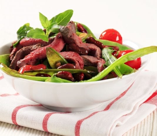 Almuerzos altos en proteínas