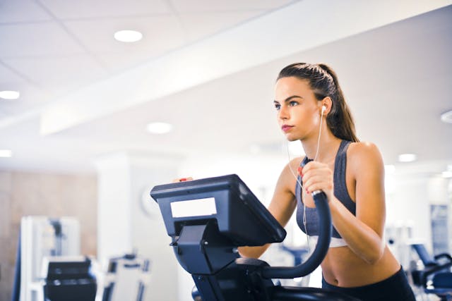 Frecuencia del cardio en mujeres