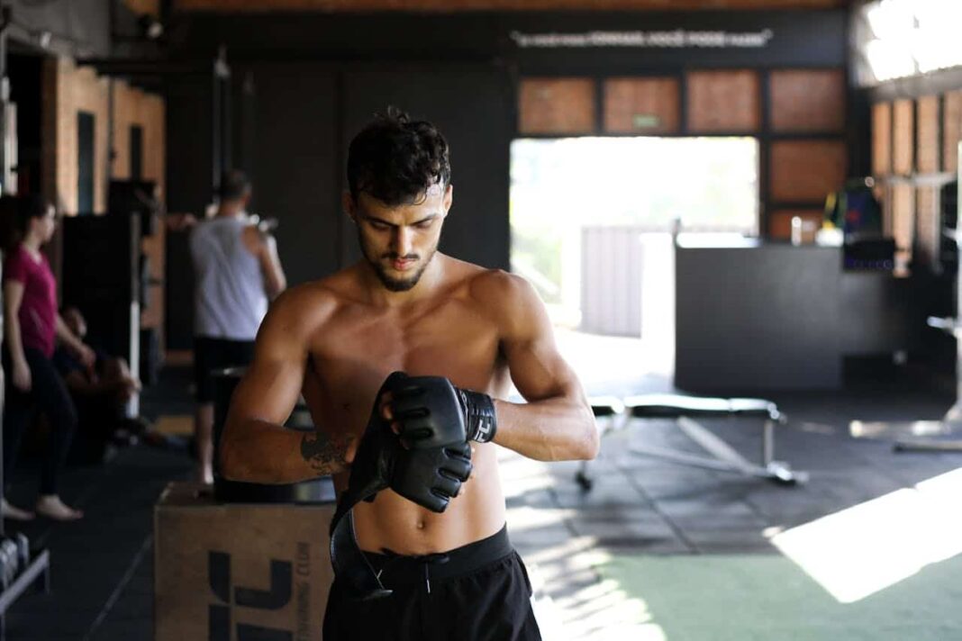Entrenamiento de fuerza de boxeo