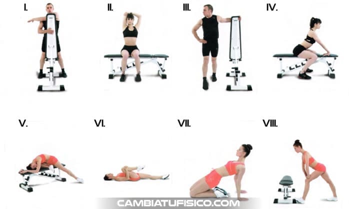 Estiramientos para musculación