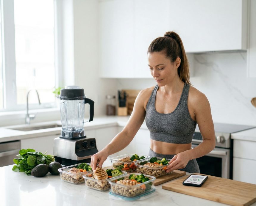 Entrenamiento personalizado en casa: como cambiar tu físico sin dejar la cueva 2 Preparación de comidas saludables