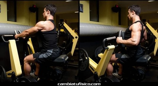 Remo en máquina Remo en máquina