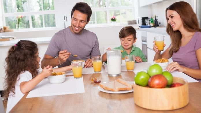 Varias comidas al día